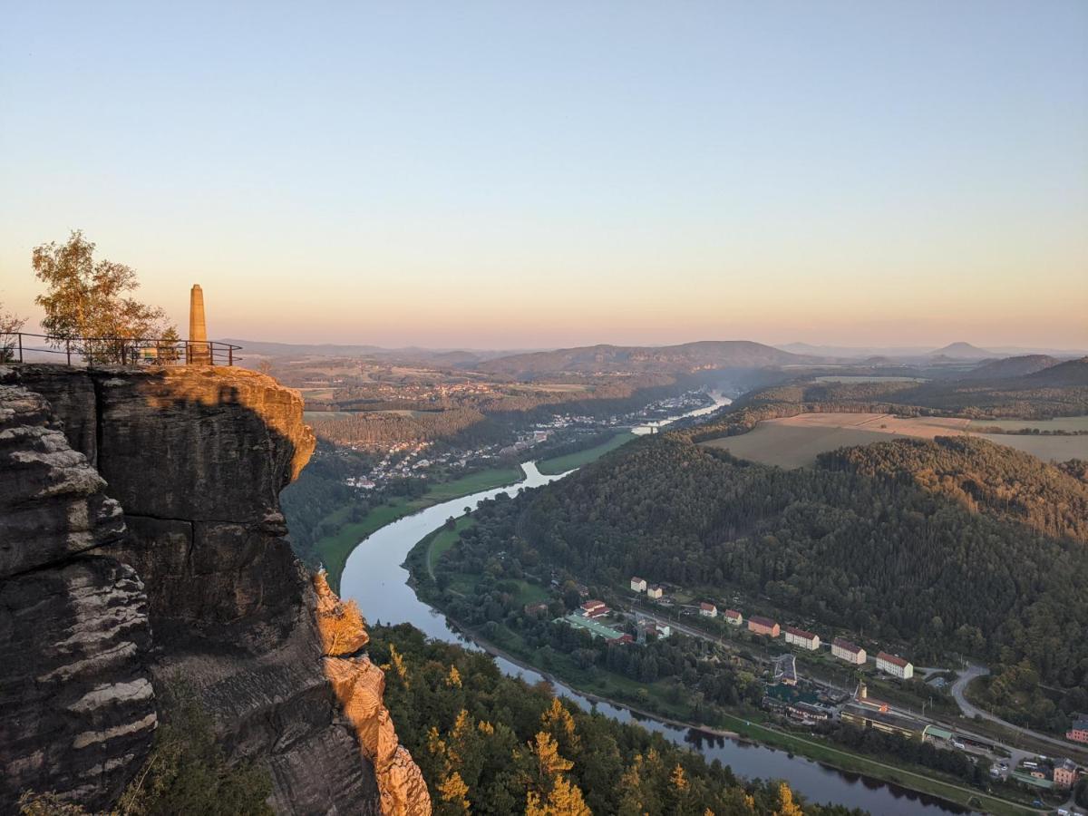 Apartament Urlaubstraum Mit Pool, Terrasse & Fluss Im Garten - Ut Sebnitz Zewnętrze zdjęcie