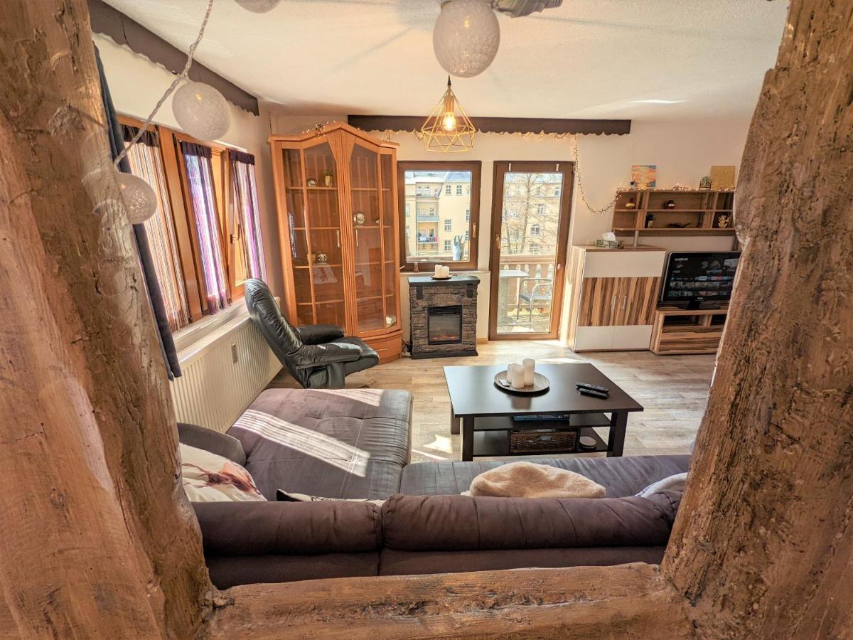 Apartament Urlaubstraum Mit Pool, Terrasse & Fluss Im Garten - Ut Sebnitz Zewnętrze zdjęcie
