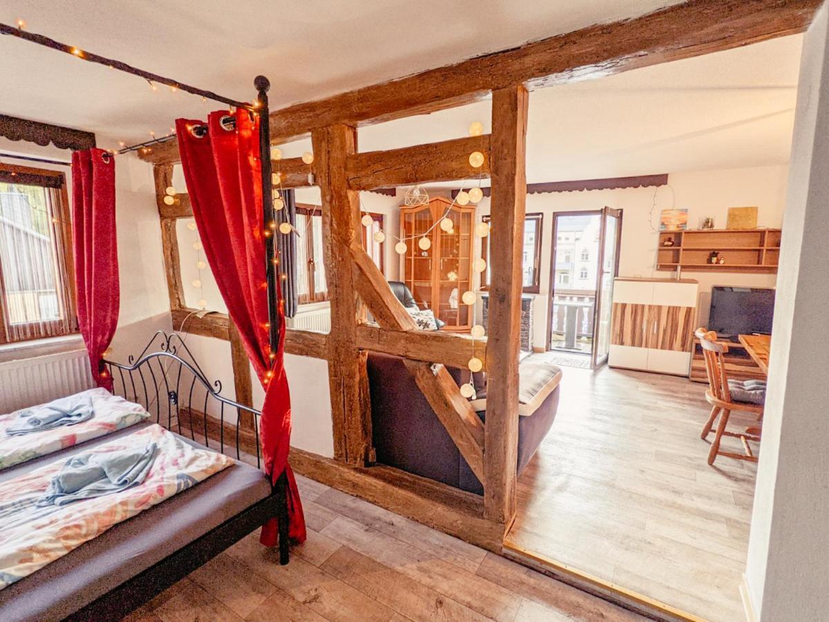 Apartament Urlaubstraum Mit Pool, Terrasse & Fluss Im Garten - Ut Sebnitz Zewnętrze zdjęcie